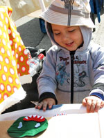 Big Green Monster Felt Story