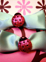 Ladybug Bows