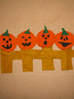 Felt Story - Five Little Pumpkins